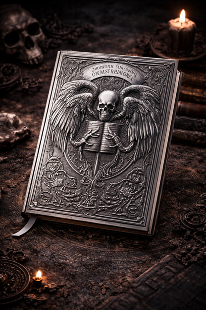 Ancient Skull Grimoire Journal