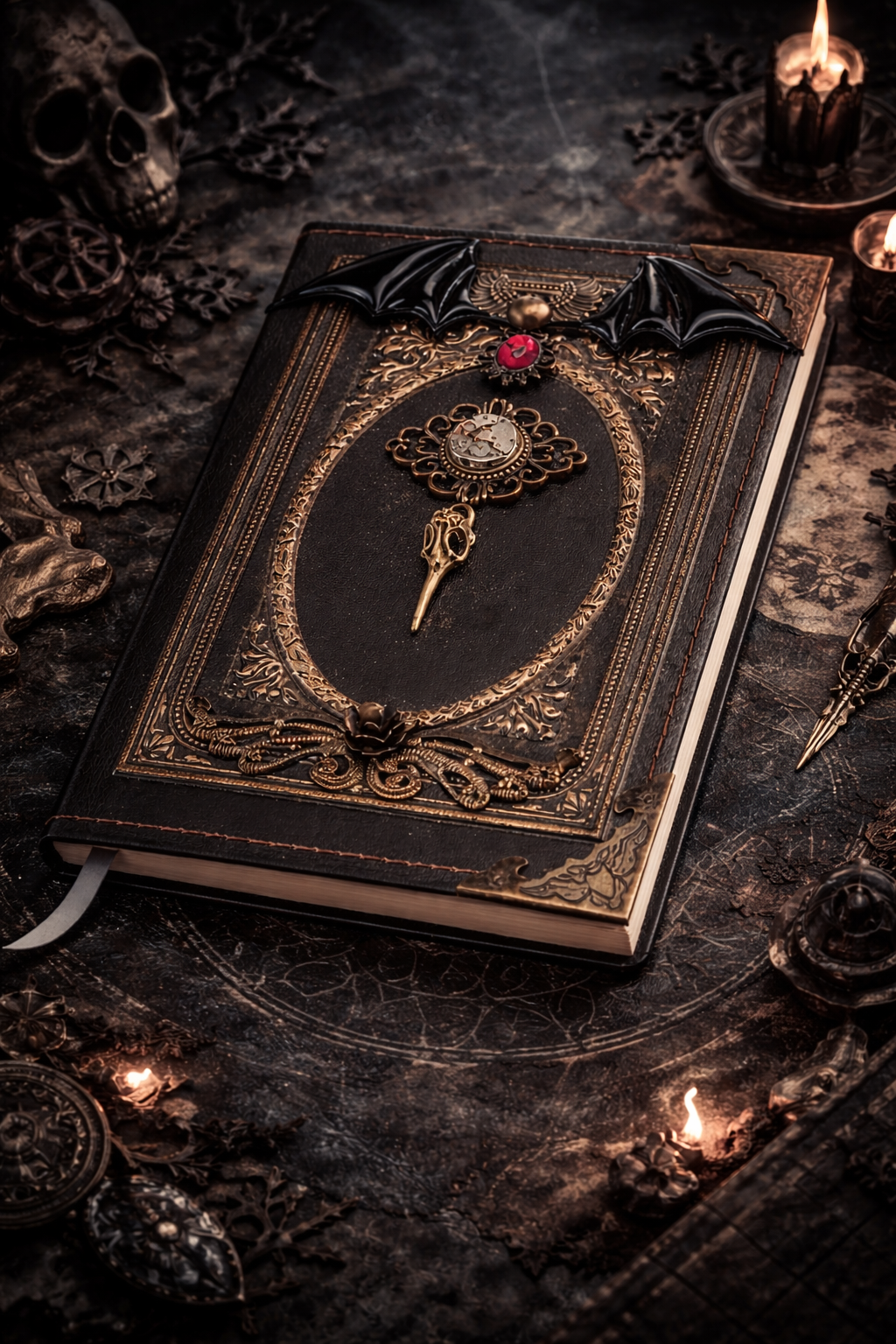 Gothic Spellbook Journal